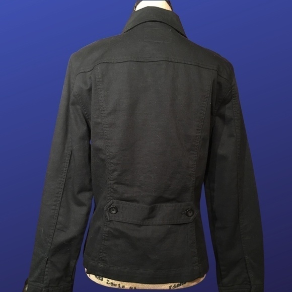 CALVIN KLEIN JEANS Trucker-Inspired Jean Jacket, BLACK, Size M (Orig. $99.50) - Picture 2 of 9